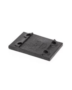 Tie Plate for 15/16" base rail, black